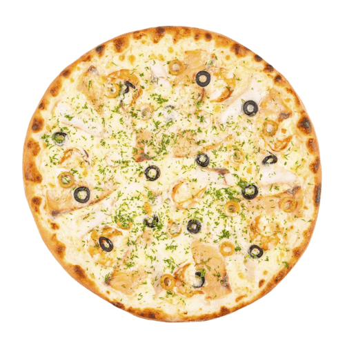 Пицца «Морской микс», половина